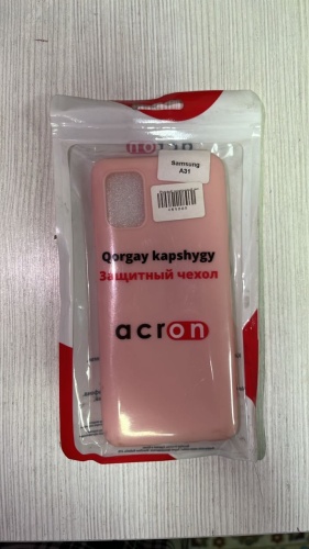 Чехол Acron для Samsung Galaxy A31 розовый