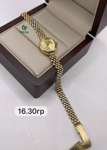 Кварцевые GOLD TIME желтое золото