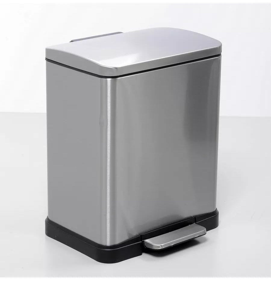 Мусорный бак WasserKRAFT с крышкой 253708479 12 л