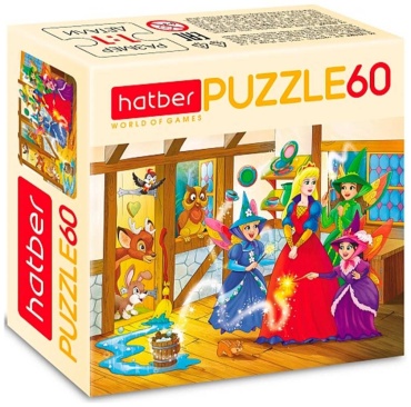 Пазлы 60эл. Волшебство перед балом 23444 Hatber