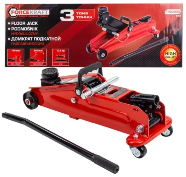ForceKraft домкрат подкатной FK TH23003 MST 3 т