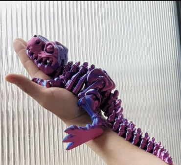 Подвижный динозавр T-Rex 3d 20 см 1 шт
