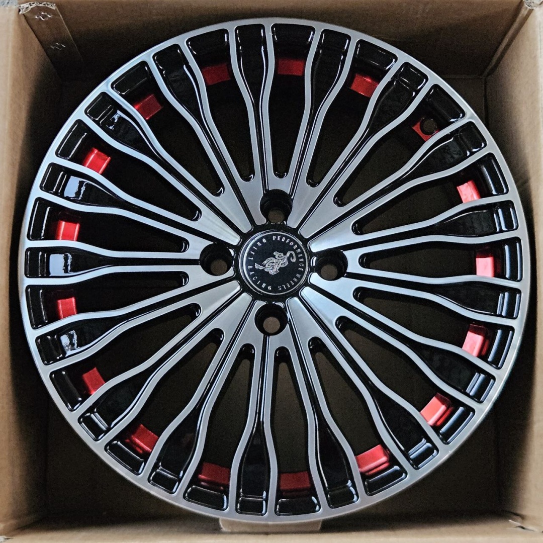 Fonyee 1965 6.5x16/4x100 D67.1 ET35 4 диска черный, красный