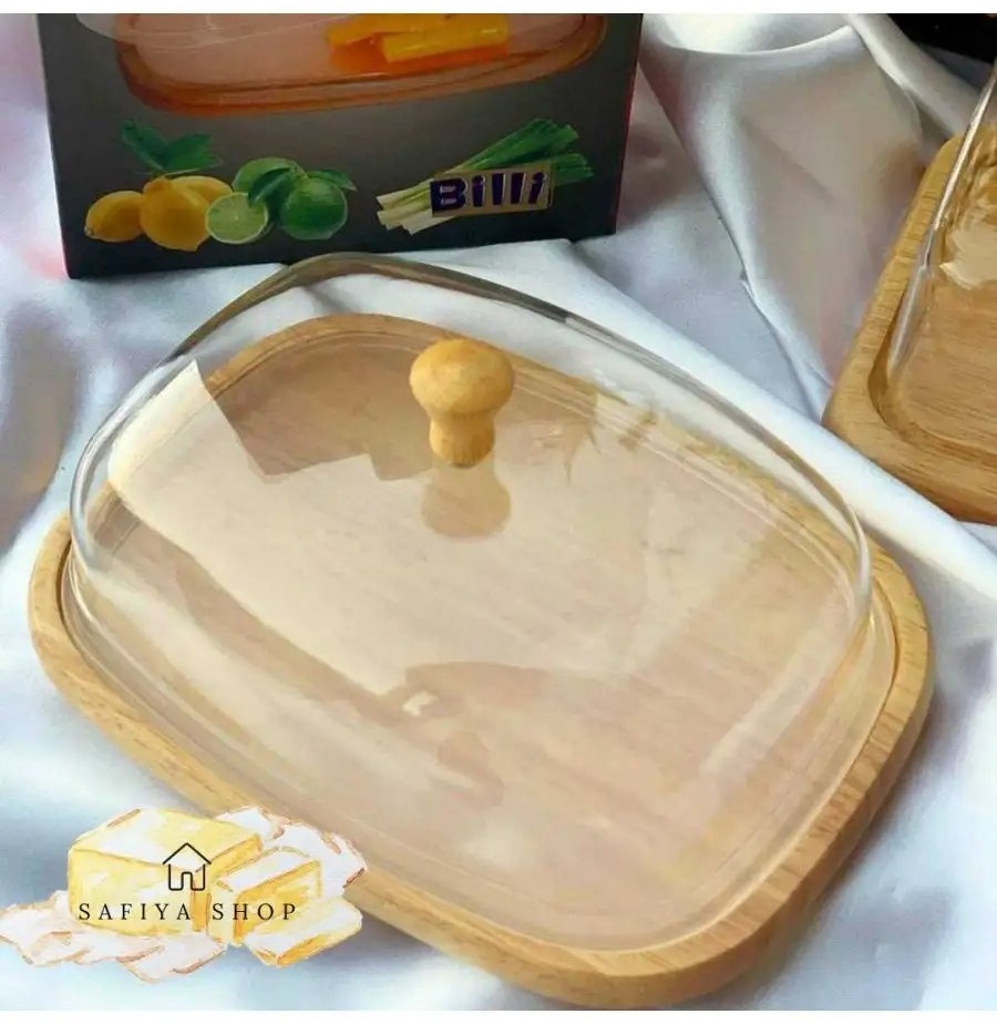 Масленка 95284371 фигурная 1 шт, бамбук