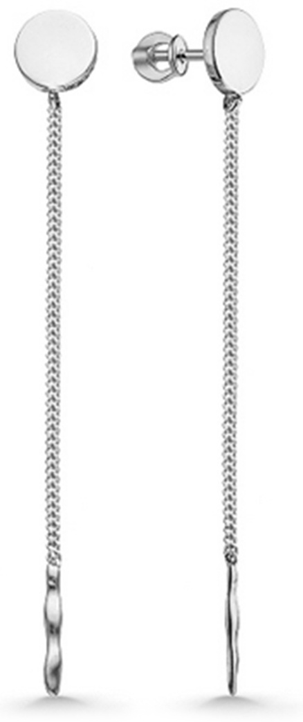 Серьги-цепочки Lucente Silver С600-1678 вес 1.27 г серебро, без вставок