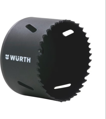 WURTH HSS Bi-Metal Longlife & Speed ​​​​HSCo8 / 0632900089 биметаллическая D 89 мм, 1 шт