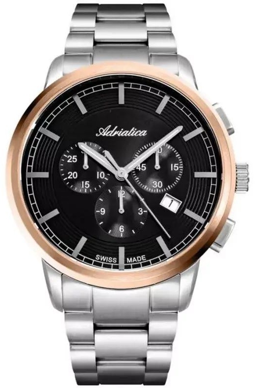 Кварцевые Adriatica A8307.R1141CHTick нержавеющая сталь