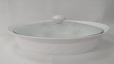 Блюдо NM Design 40х26 см, фарфор, 1 шт