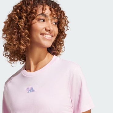 Футболка adidas розовый