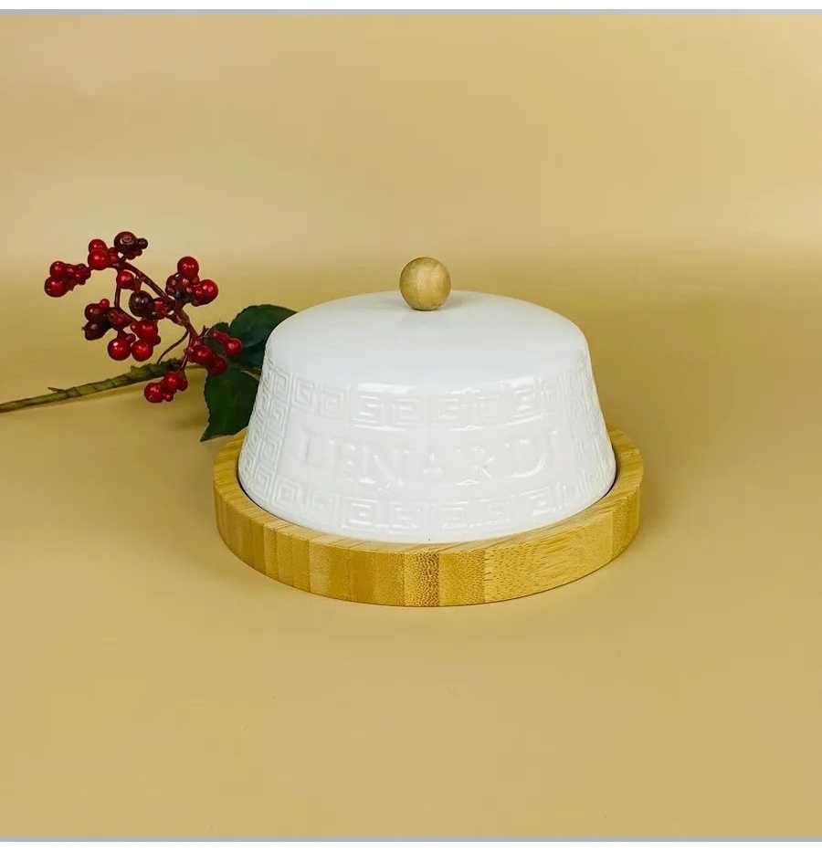 Масленка 943885043 прямоугольная 1 шт, бамбук