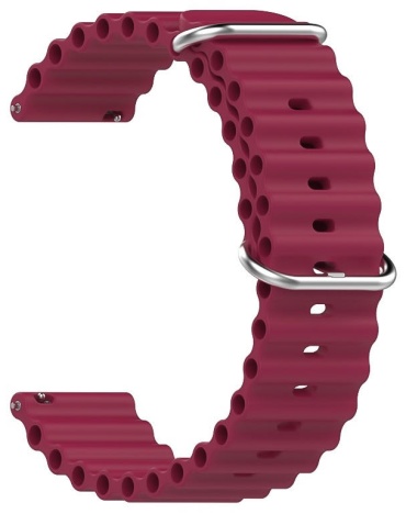 Ремешок BOGEMA для Samsung Galaxy Watch3, Galaxy Watch4, Galaxy Watch4 Classic, Galaxy Watch5, Galaxy Watch5 Pro, Galaxy Watch Active, Galaxy Watch Active2, Galaxy Watch6 Classic, Galaxy Watch6, Galaxy Watch FE, Galaxy Watch 7 бордовый