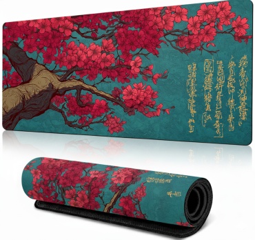 DART Sakura Blue 900x400x3 мм рисунок