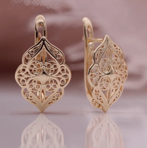 Серьги iStyle бижутерный сплав, без вставок