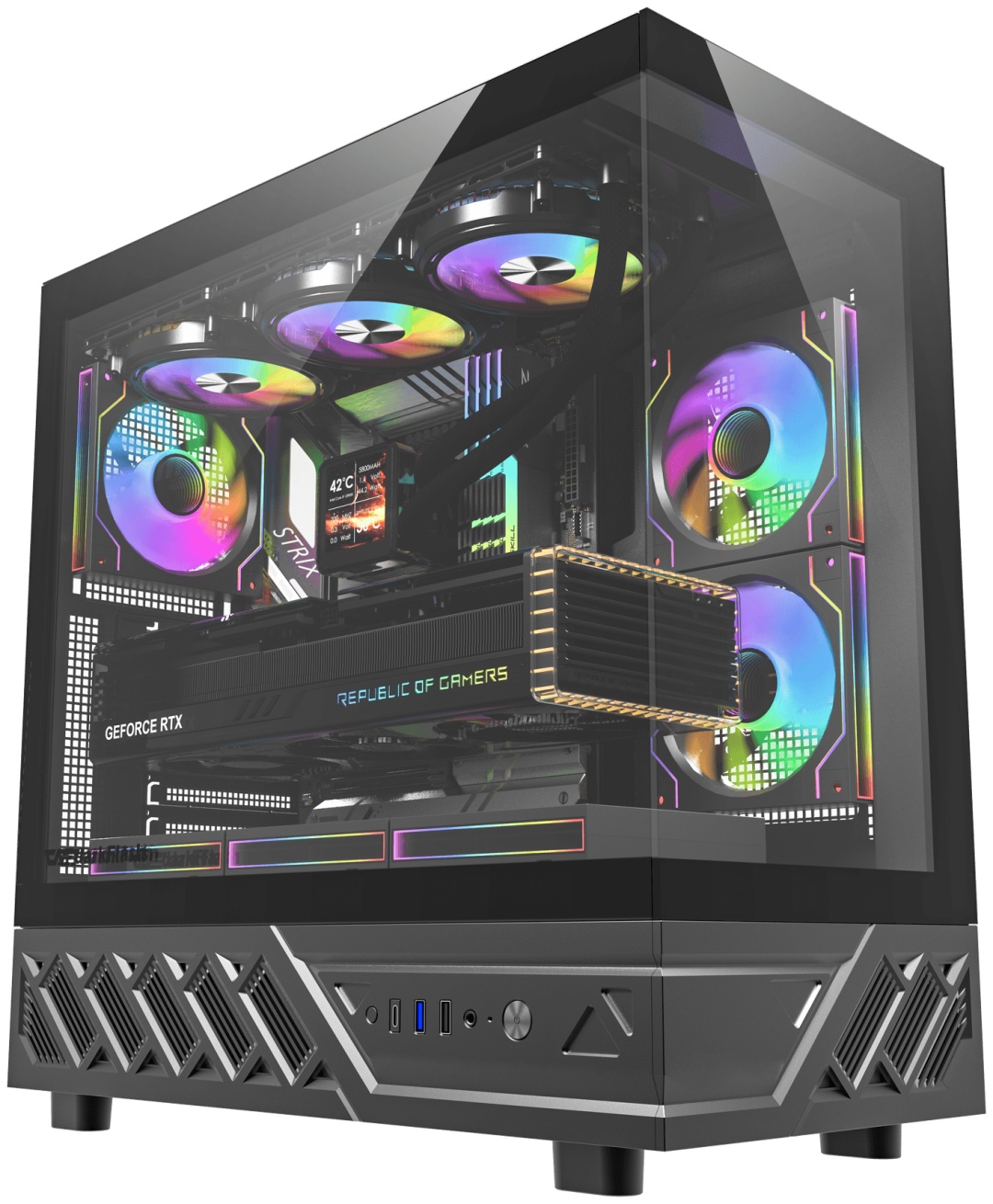 Корпус DarkFlash DS950 черный