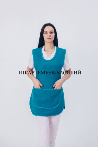 Спецодежда для женщин темно-бирюзовый