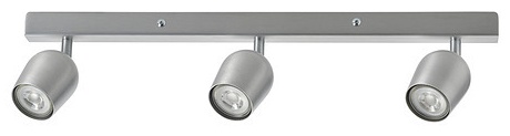 Светильник потолочный IKEA GU10 8 Вт серебристый