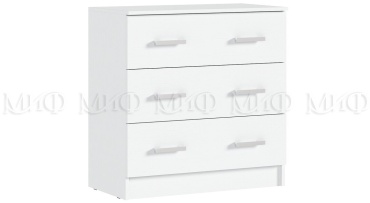 Комод МИФ Бася, 80x43x81.6 см, белый