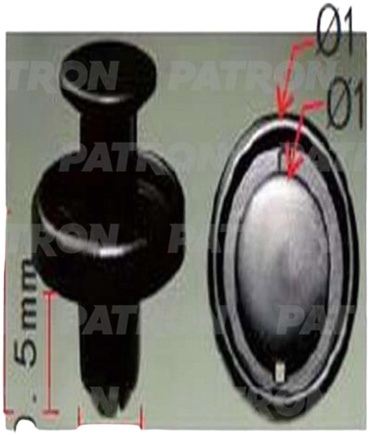 PATRON клипсы P371193