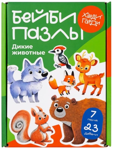 Пазл LIMMPO KIDS Дикие животные