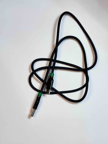 Кабель GERLAX USB TypeC (M), 1 м, черный