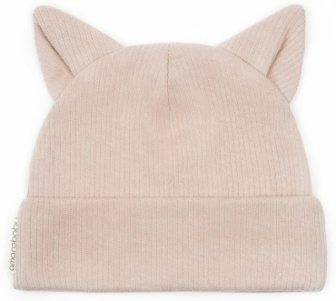 Шапка Amarobaby AB-OD22-NE16FCa/03-40 бежевый 40, 42