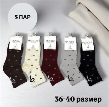 Носки SPEED WIN 5 пар мультиколор 36-40
