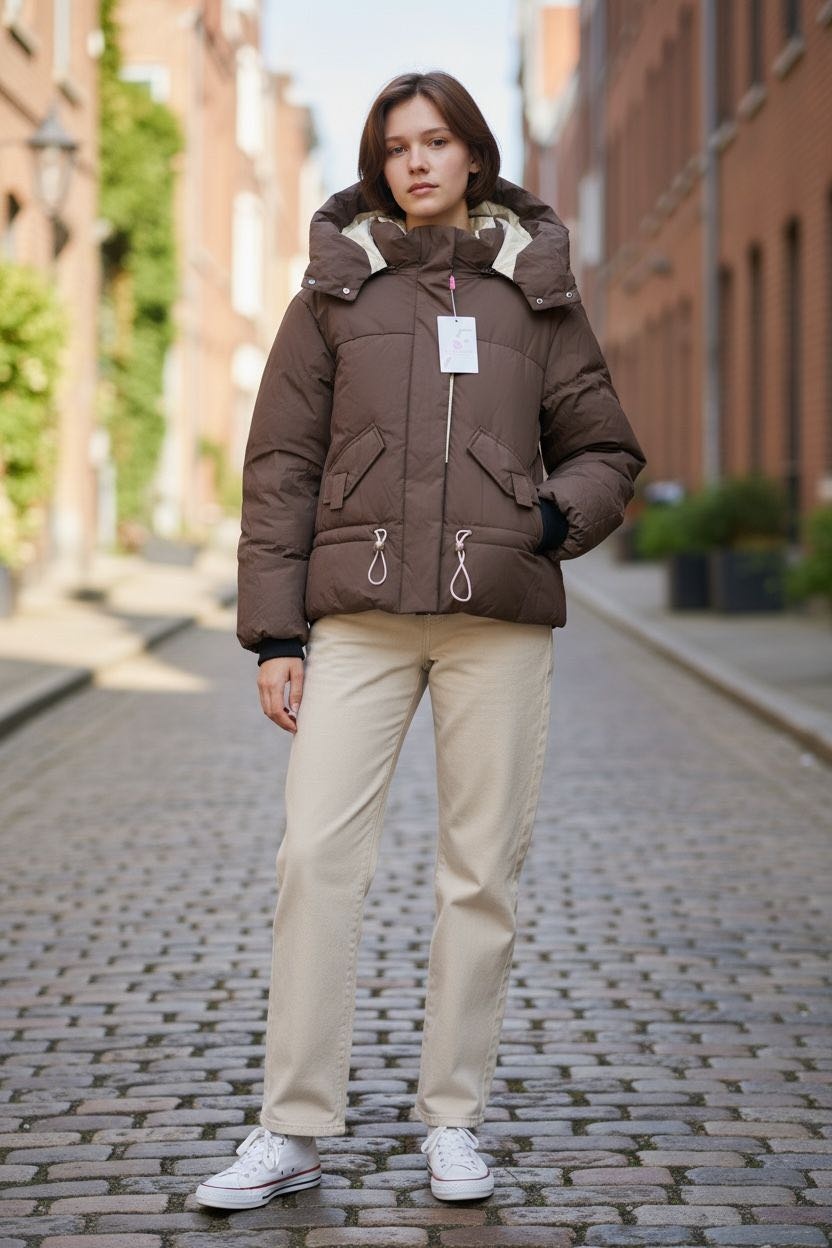 Зимняя куртка Kids Moda коричневый