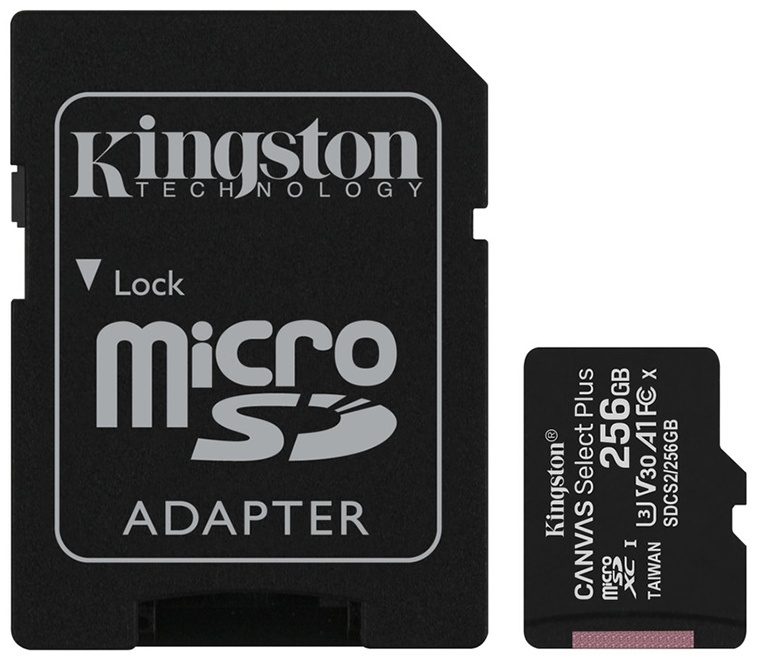 Карта памяти Kingston microSDXC SDCS2/256GB 256 Гб