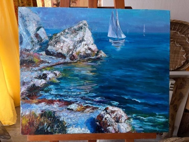 Картина Морской пейзаж 50x40 см