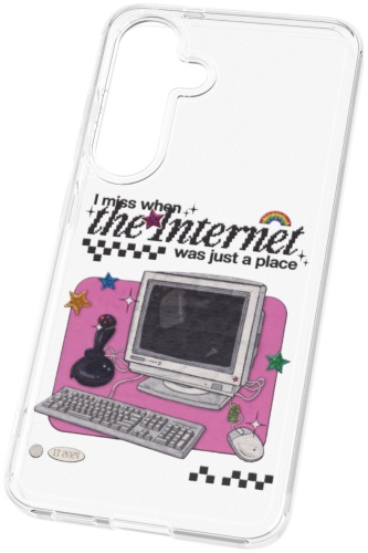 Чехол Mcover для Samsung Galaxy S24 рисунок