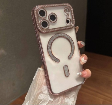Чехол R-CES для Apple iPhone 17 Pro розовый
