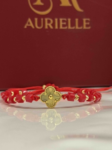 Aurielle Clever one длина 26 см, вес 0.5 г сплав покрытый золотом 18К, плетение фантазийное