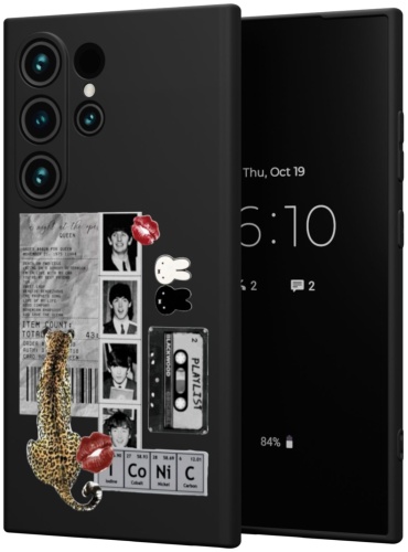 Чехол Mcover для Samsung Galaxy S24 Ultra рисунок