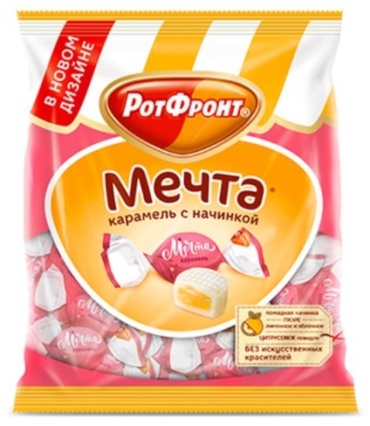 Конфеты карамель РотФронт Мечта 250 г