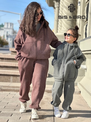 SIS&BRO серый