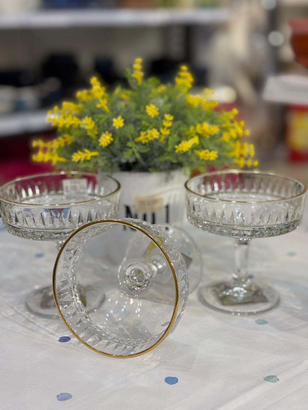 Креманка Glass cup круглая 6 шт, стекло