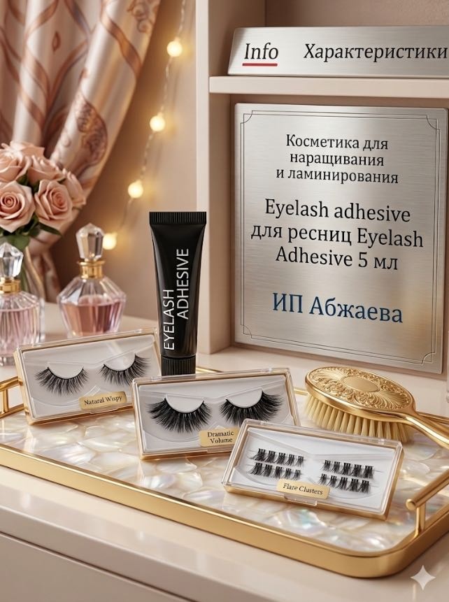 Eyelash adhesive клей для ресниц 1 мл