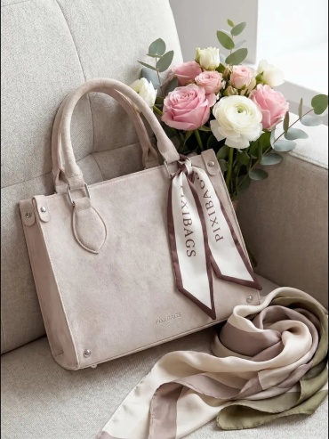 Сумка кросс-боди PIXI BAGS полиэстер бежевый