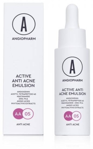 ANGIOPHARM эмульсия Active Anti Acne для лица 30 мл