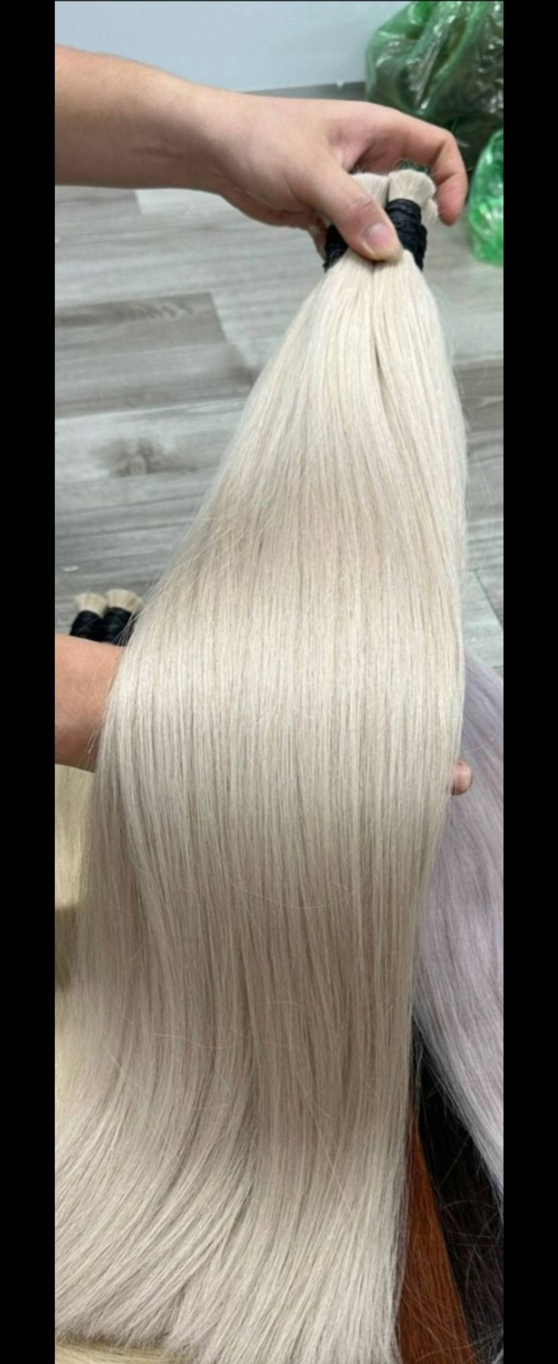 Lux Hair волос для наращивания натуральный блонд женский