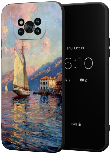 Чехол Mcover для POCO POCO X3/X3 Pro рисунок