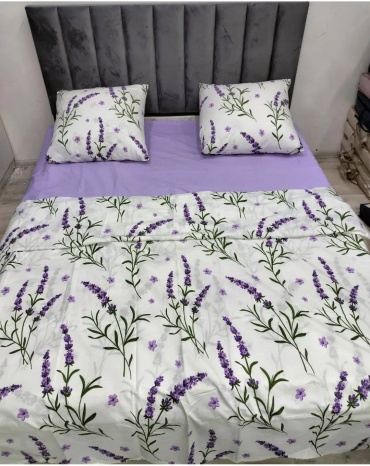 Комплект Nusay 1122025 2-спальный кретон, 2 наволочки: 65x65 см