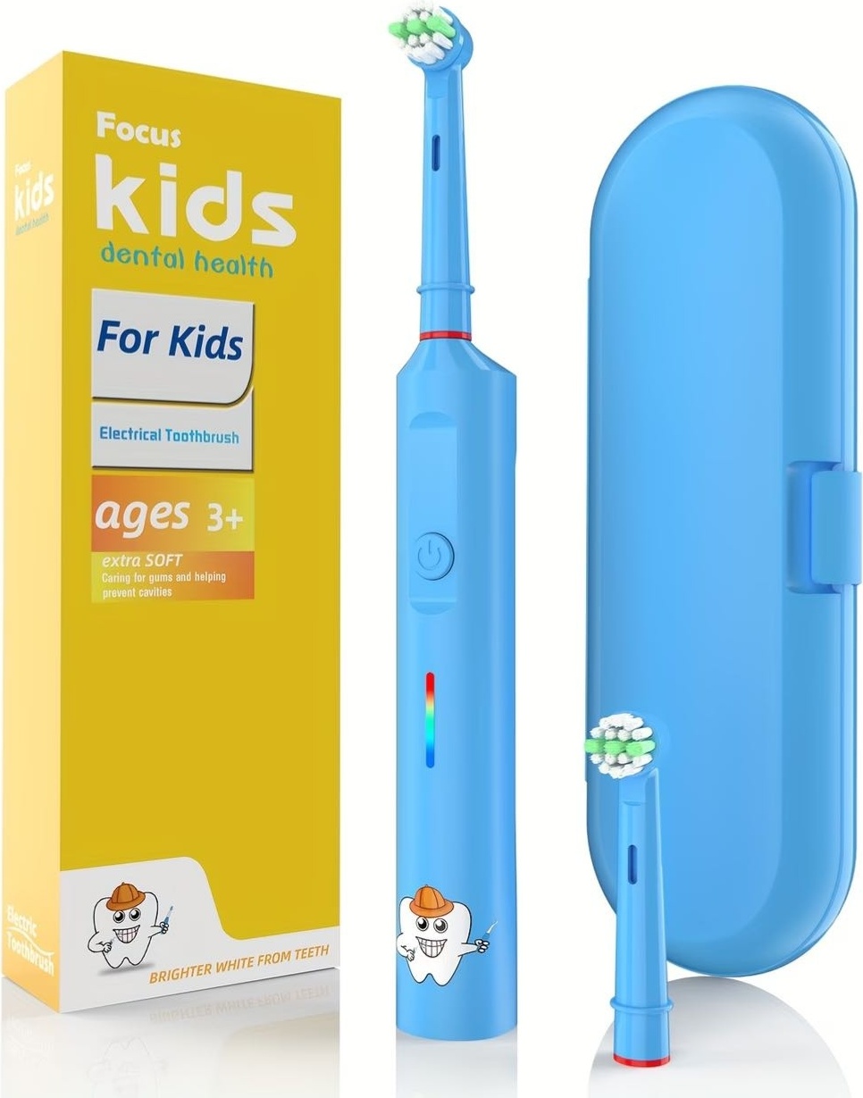 Alyson электрическая щетка Focus Kids щетина мягкая голубой