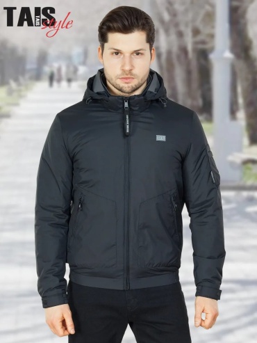 Демисезонная куртка TAIS STYLE черный