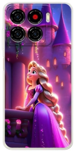 Чехол BAIKO для ZTE Blade A56 фиолетовый