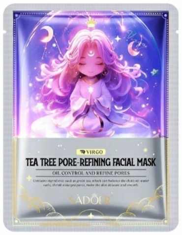 Маска для лица SADOER тканевая Tea Tree Pore Refining 1 шт