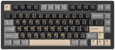 ATTACK SHARK X75 Full Aluminum Keyboard черный