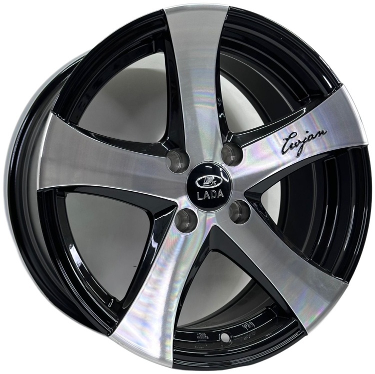 Top Grade Yixing 5843WW 7x15/4x98 D58.6 ET30 4 диска черный, серебристый