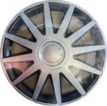 Wheel Covers 492758869 колпак 15 серый, черный 4 шт для легкового автомобиля