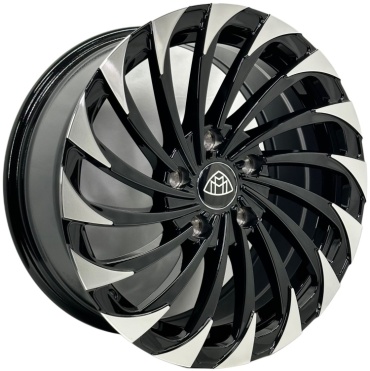 Top Grade 5233 7x16/5x114.3 D67.1 ET35 4 диска черный, серебристый